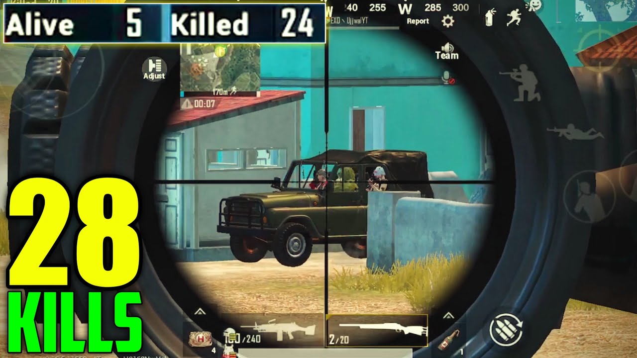 MOST INTENSE FIGHT IN LAST ZONE | 28 KILLS SOLO VS SQUAD | PUBG MOBILE