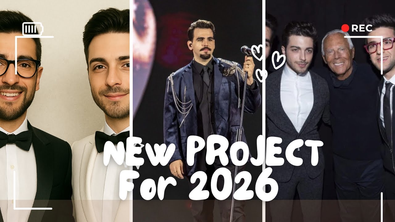 Il Volo’s Gianluca Ginoble, Piero Barone, and Ignazio Boschetto Tease a Powerful Project for 2026!