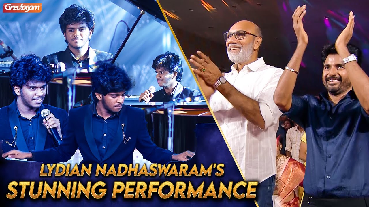 மொத்த Auditorium-ஐயும் எழுந்து நிக்க வச்ச Lydian Nadhaswaram🔥 | Prince Pre Release Event
