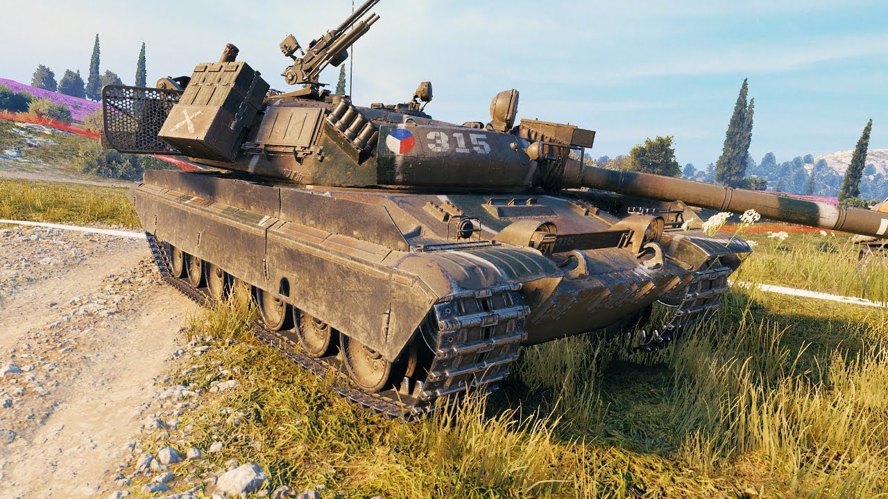 Vz. 55 - Он закончил игру с высоким результатом - World of Tanks