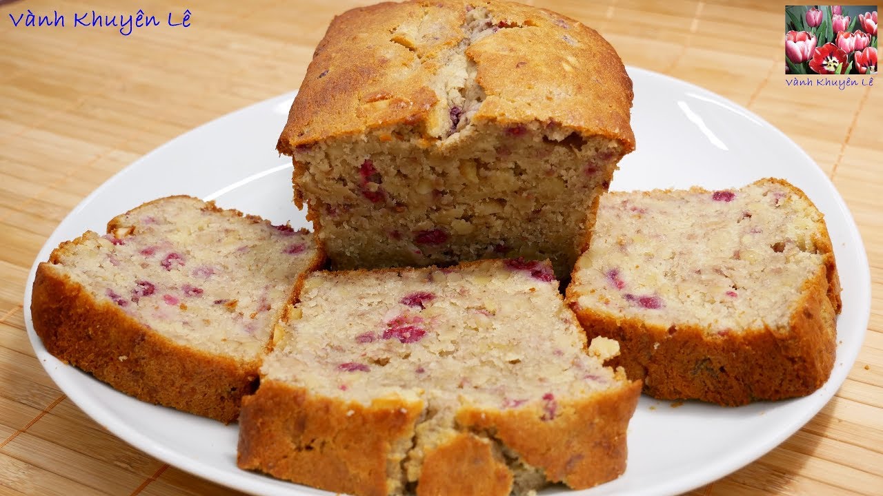BÁNH BÔNG LAN CHUỐI, Cách làm Bánh Chuối nướng rất rất ngon mà lại dễ làm Banana Cake by Vanh Khuyen