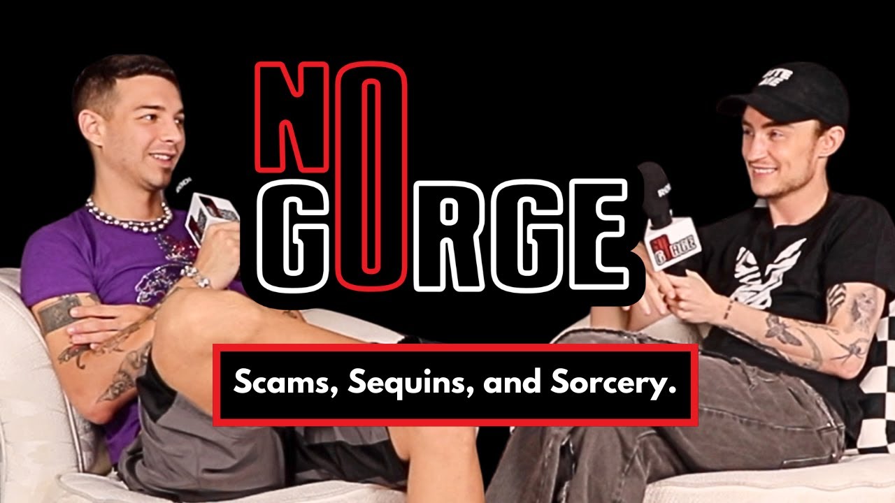 Scams, Sequins, and Sorcery. | No Gorge with Violet Chachki & Gottmik