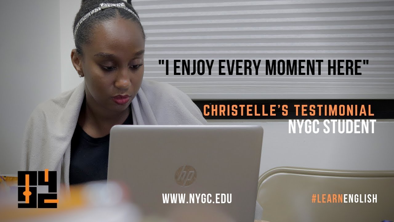 English School Testimonial - Christelle | New York English School | NYGC