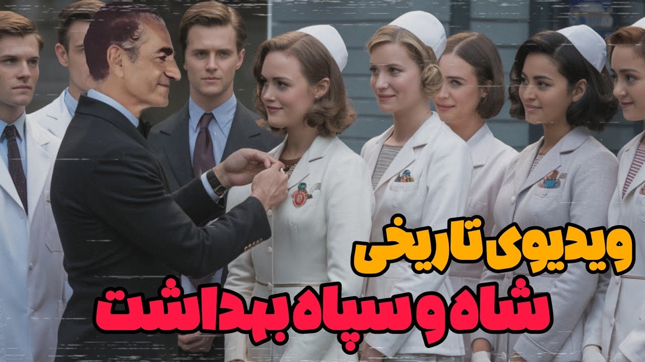 ویدیوی تاریخی سپاه بهداشت ، تدبیر شاه برای سلامت ایران