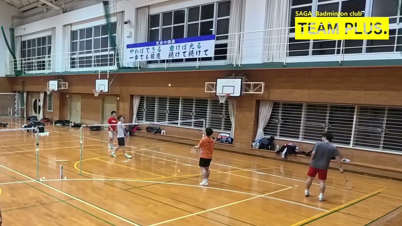 2026.3.14　溝上順/溝上智・原田/山口　TEAM PLUS.定期練習