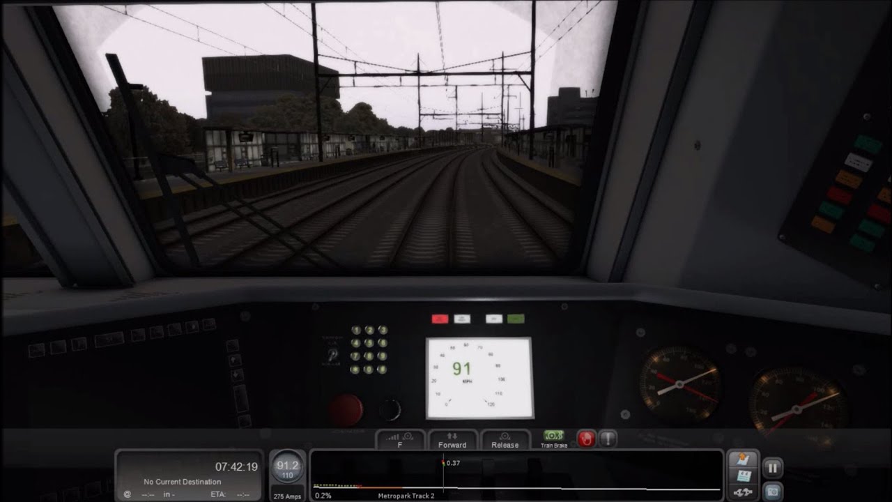 Train Simulator 2016 HD: Last Amtrak Clocker Train 624 w/ ALP-46 4610 Philly to New York (Timelapse)
