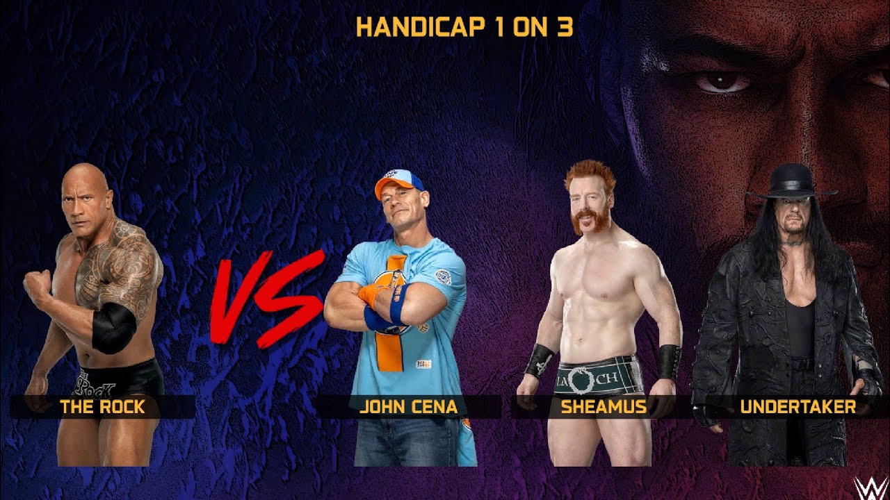 Rock vs john cena , sheamus , undertaker fight|| wwe2k25netflix || #therock #johncena #sheamus 