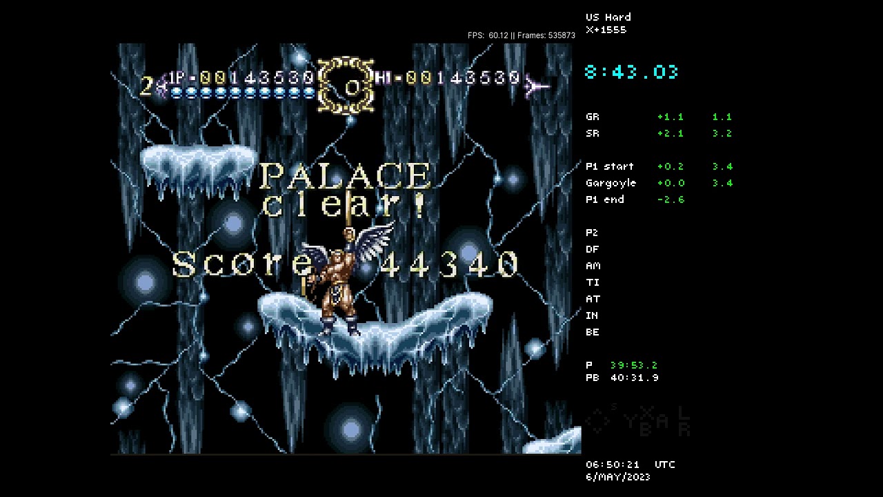ActRaiser 2 speedrun in 40:18 (US Hard)
