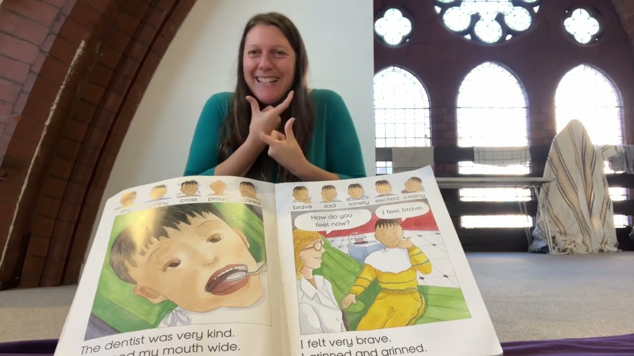How Do You Feel book in British Sign Language (BSL) and read aloud