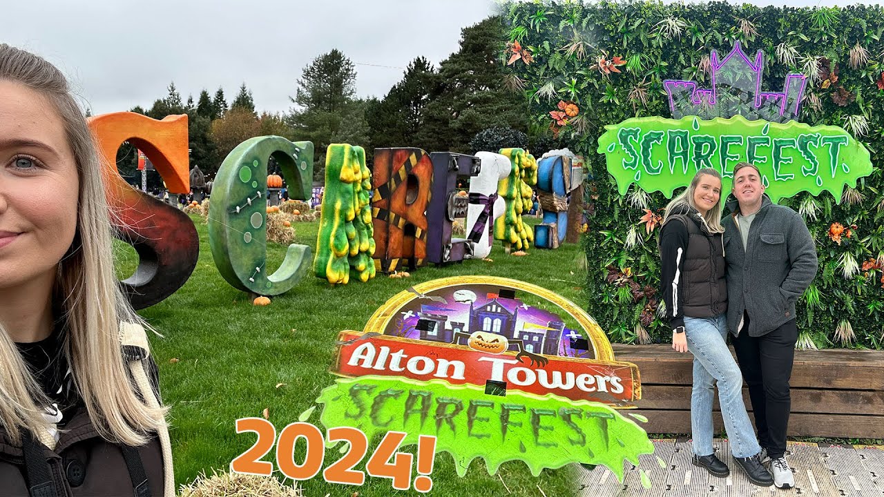 Spend My Birthday At Alton Towers Scarefest & Treehouse Lodge Stay 2024!