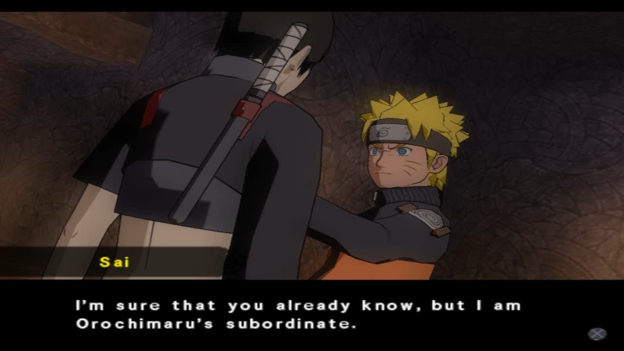 Прохождение Naruto Shippuden Ultimate Ninja 5, часть 27. Наруто против Сая (Арка воссоединения Са...