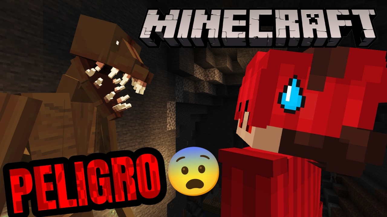 NO debi ENTRAR a las CUEVAS de MINECRAFT 💀