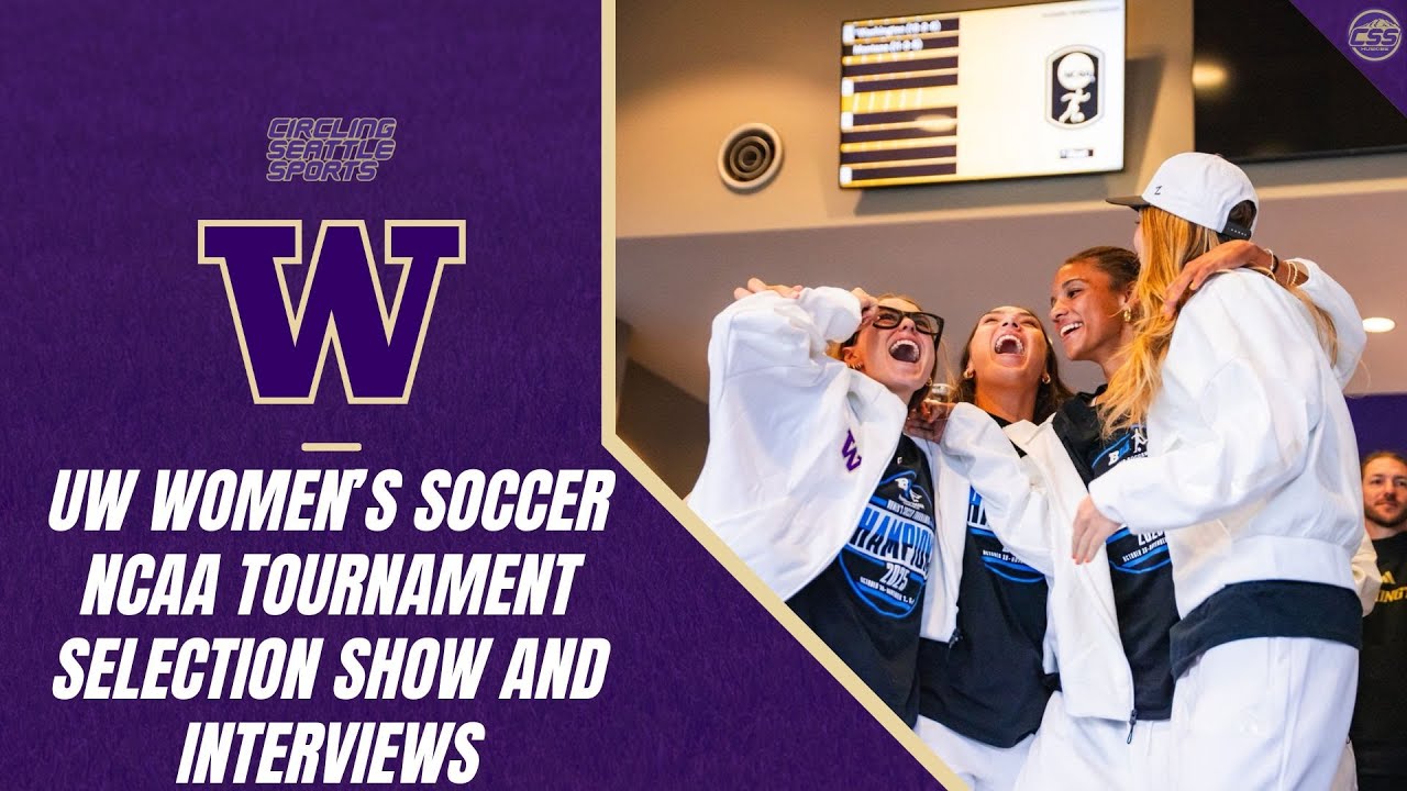 UW Women's Soccer NCAA Tournament Selection Show watch party and interviews, 2025