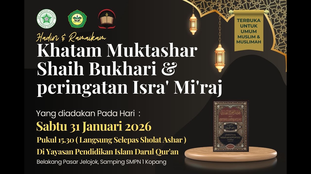 LIVE - Streaming Rauhah & Pengajian Rutin Bulanan (penutupan sementara)
