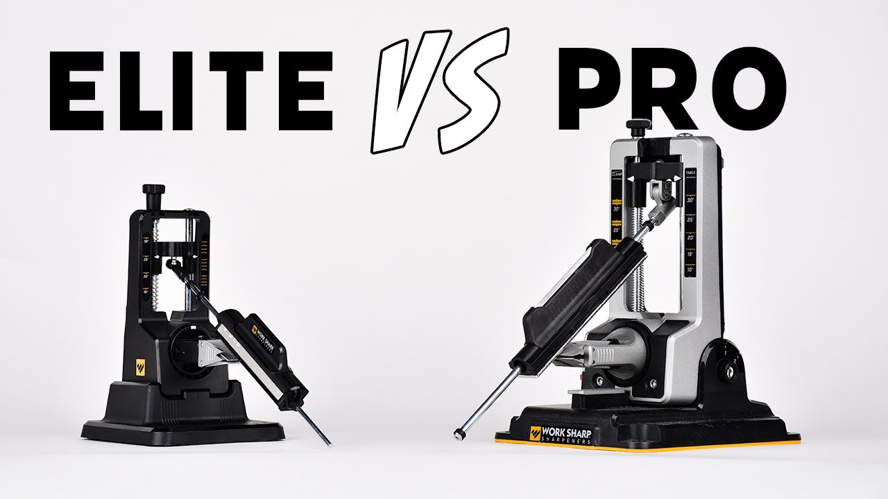 Work Sharp Professional Precision Adjust vs the Elite Precision Adjust