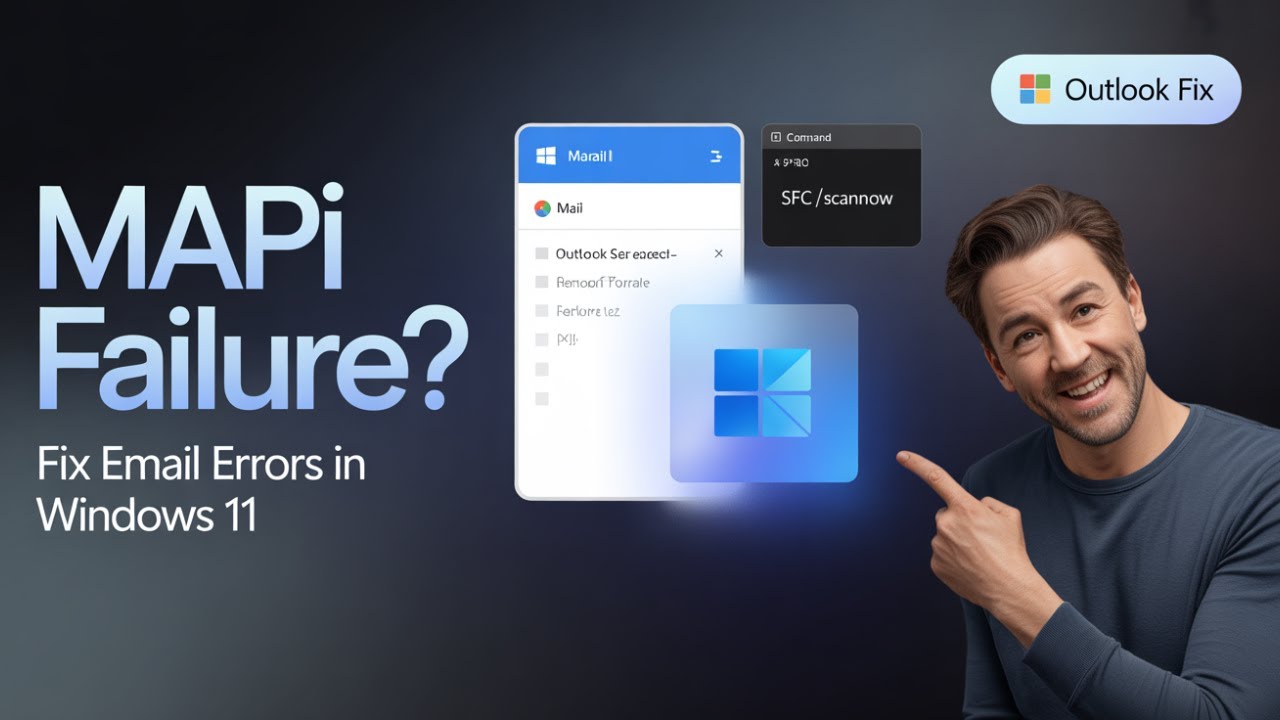 How to Fix MAPI Failure in Windows 11