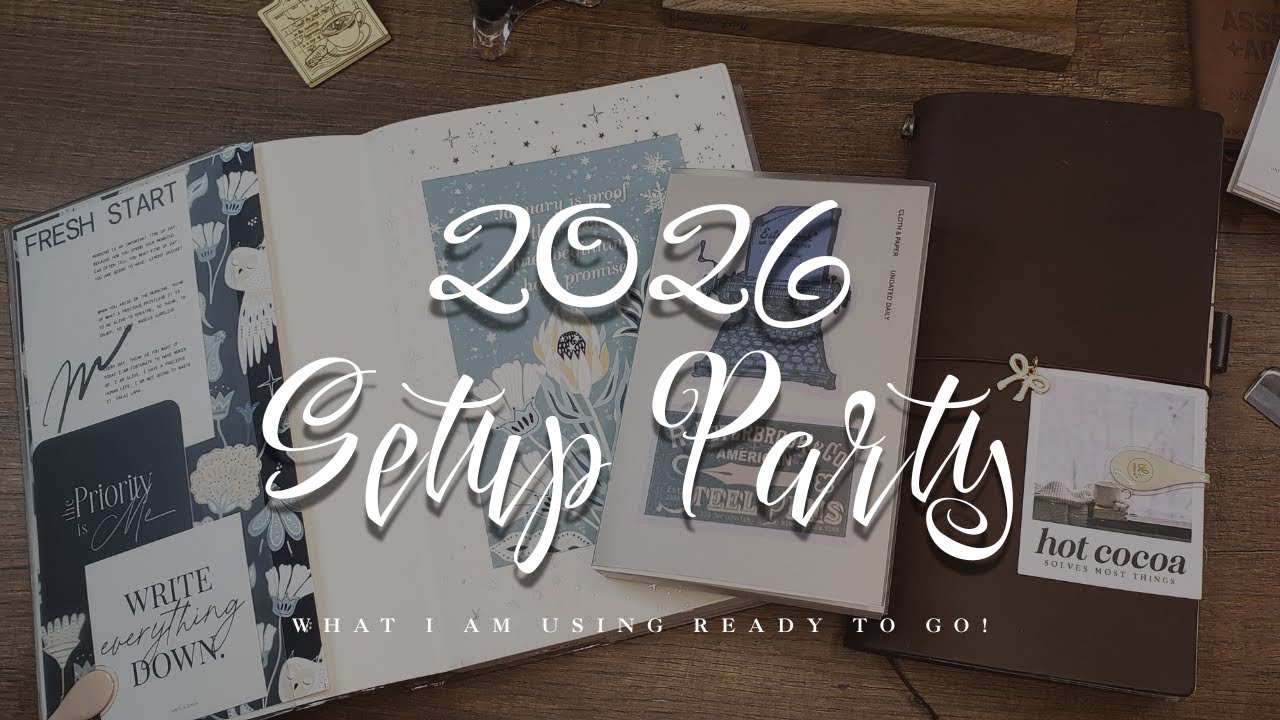 Оформление ежедневника на 2026 год | Полный обзор изданий Faded Chronicle, Cloth & Paper и Travel...