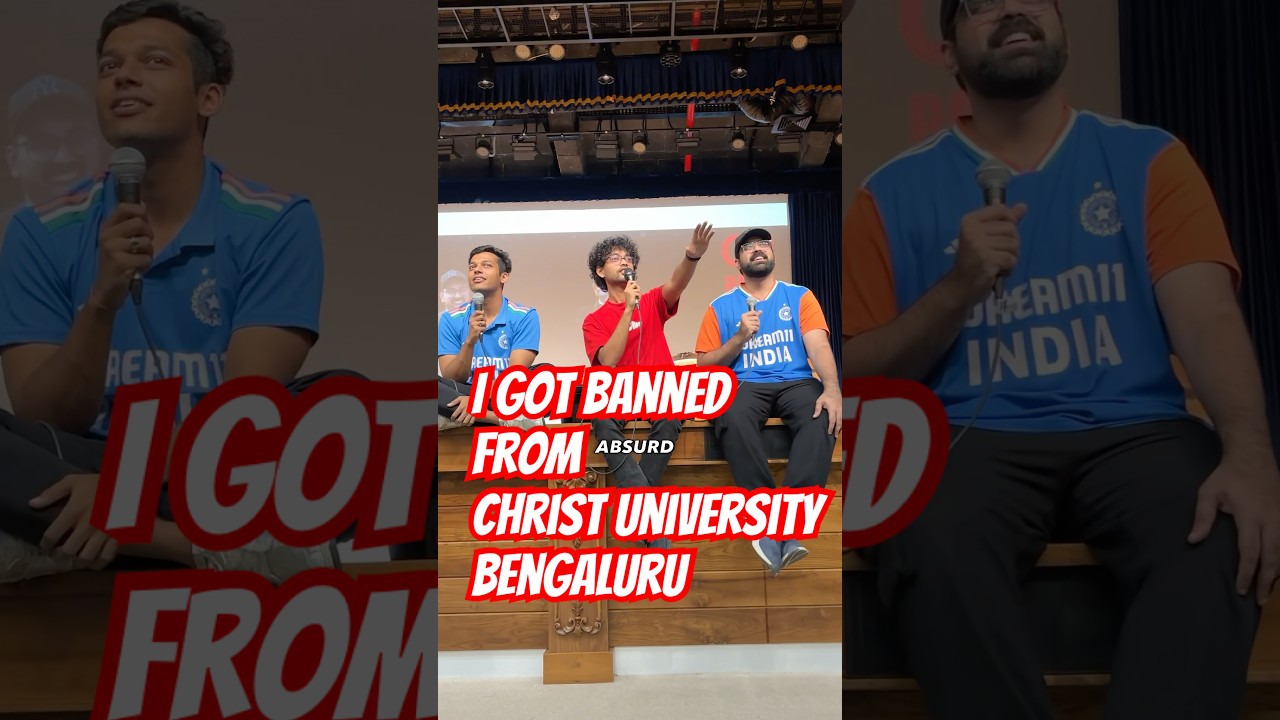 Christ University Bengaluru might ban me for this !