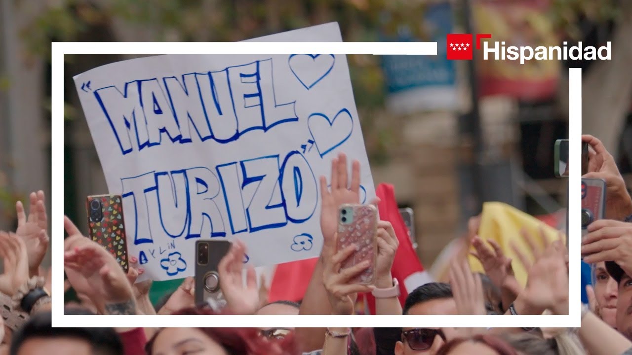 Manuel Turizo en la Puerta de Alcalá #Hispanidad2024