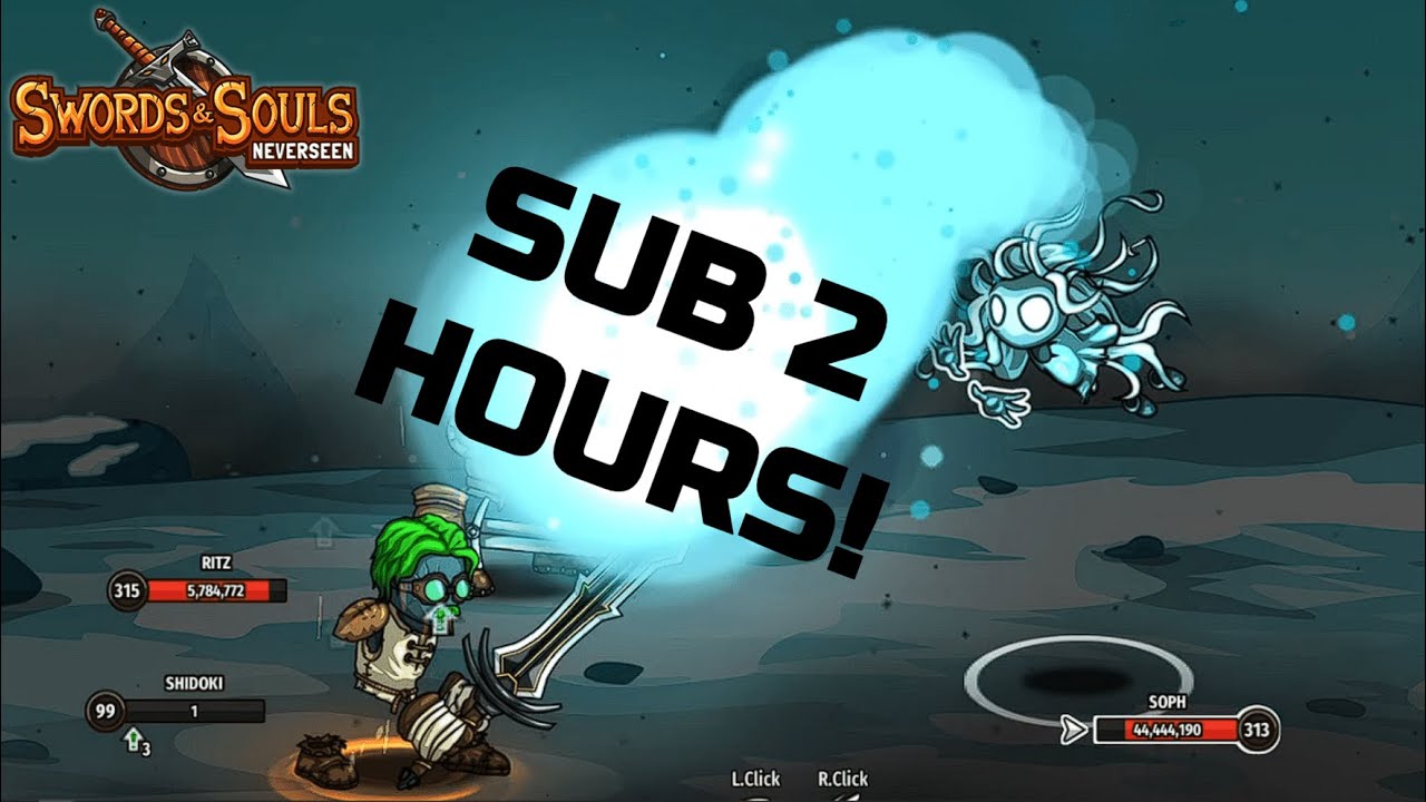 Swords and Souls: Neverseen Any% in 1:59:55 (Former World Record)