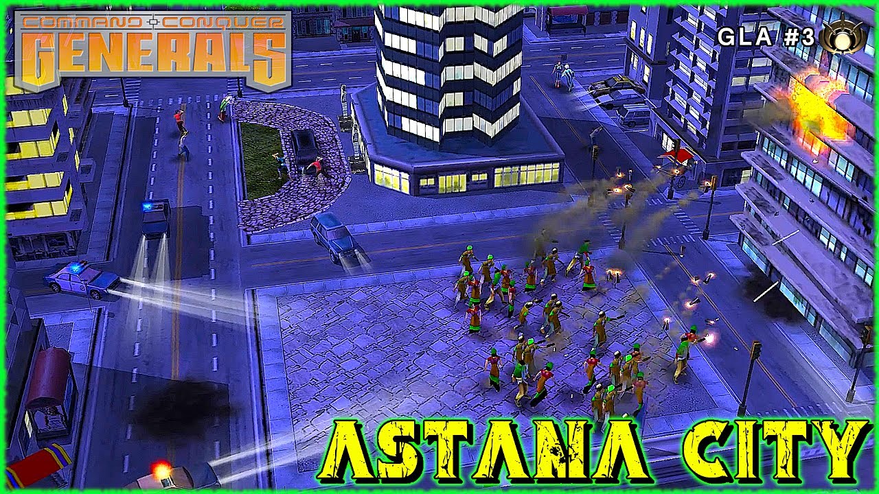 Astana City | Command & Conquer: Generals | GLA Mission: 3 #nostalgia #cncgenerals #cncremastered