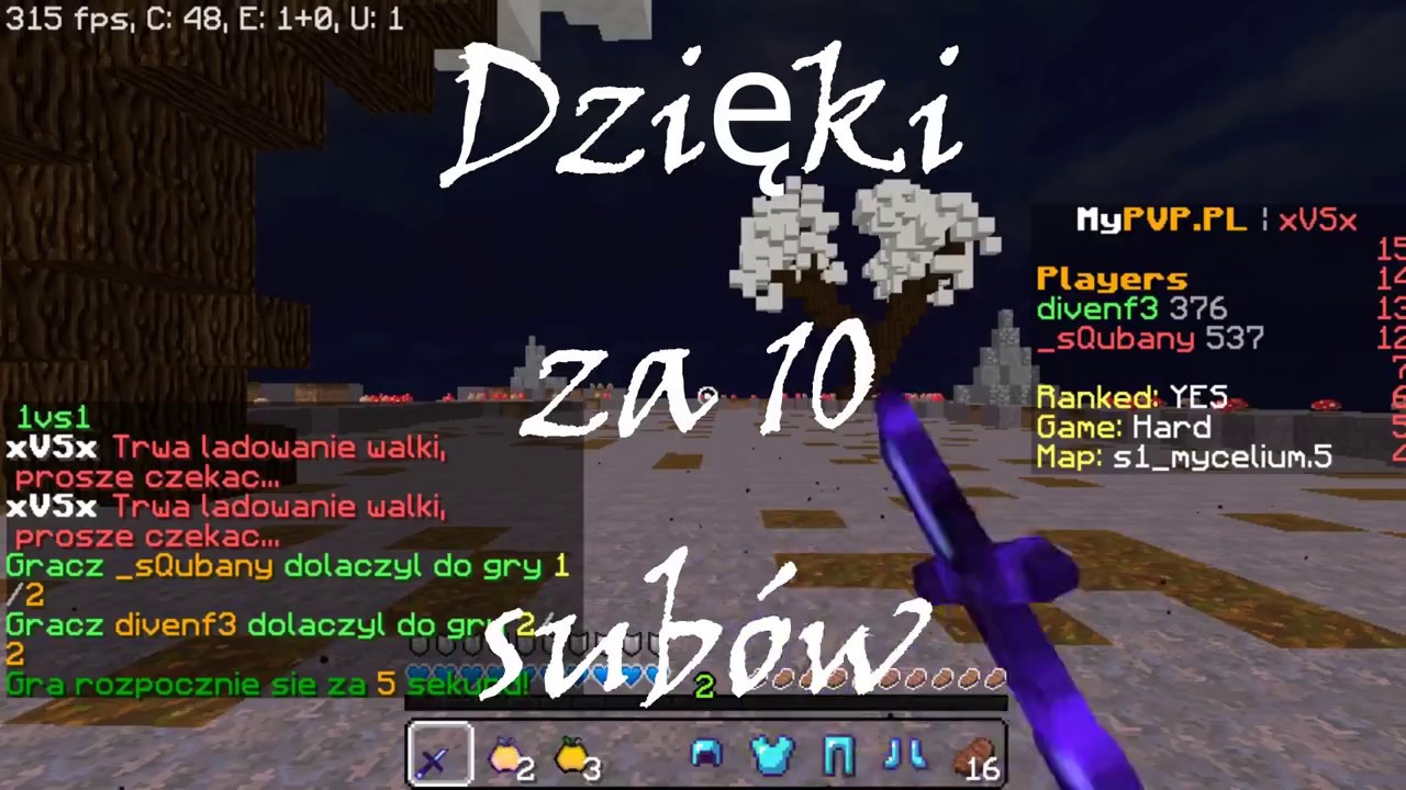 SPECJAL NA 10 SUB&Oacute;W | MOJE MACRO | ZMIENNE CPS | 0 KNOCKA | candy