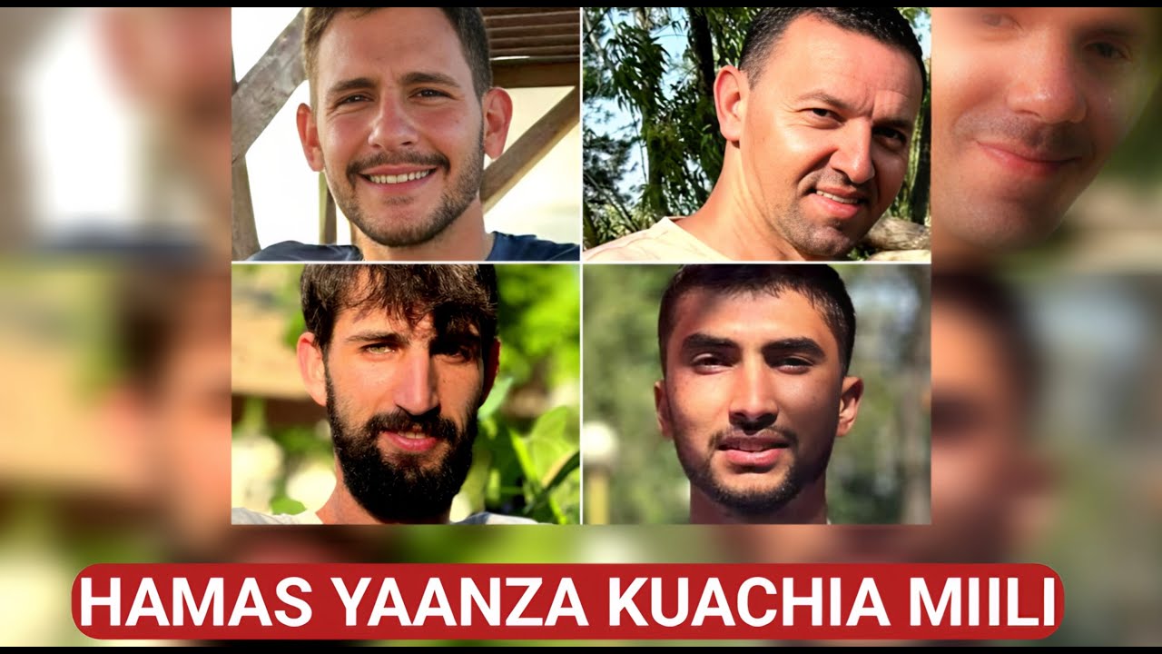 BREAKING: HAMAS YAANZA KUACHIA MIILI YA MATEKA WALIOFARIKI, YAACHIA MINNE (4) HADI SASA 