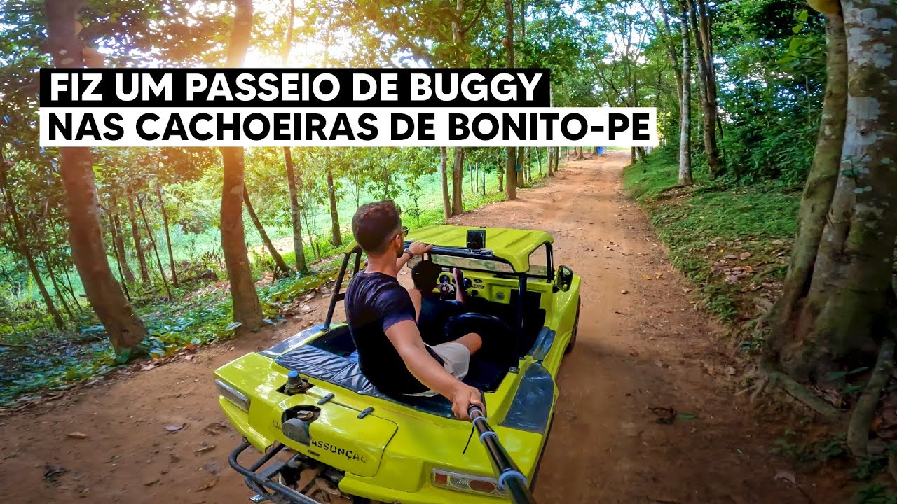 FIZ UM PASSEIO DE BUGGY NAS CACHOEIRAS DE BONITO-PE | VALE A PENA? CONFIRA NESSE VÍDEO.