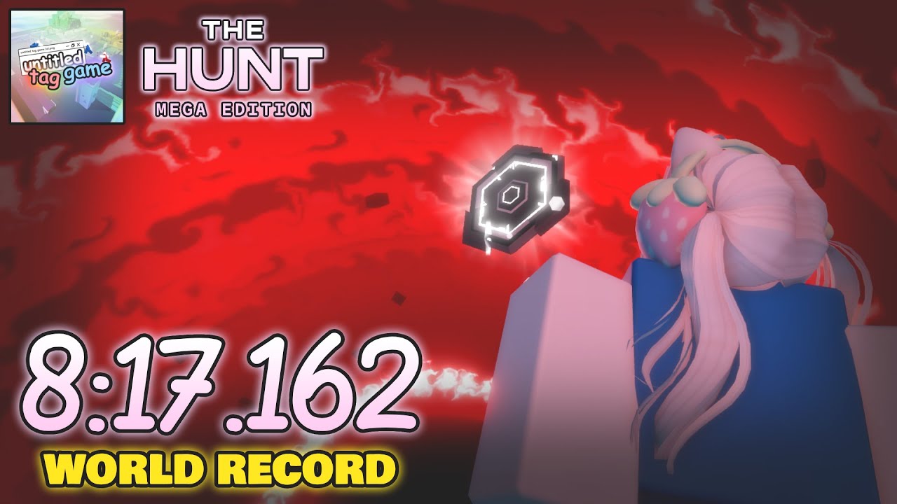 Mega Token Badge [WORLD RECORD SPEEDRUN] - Untitled Tag Game | 8:17.162 [THE HUNT MEGA EDITION]