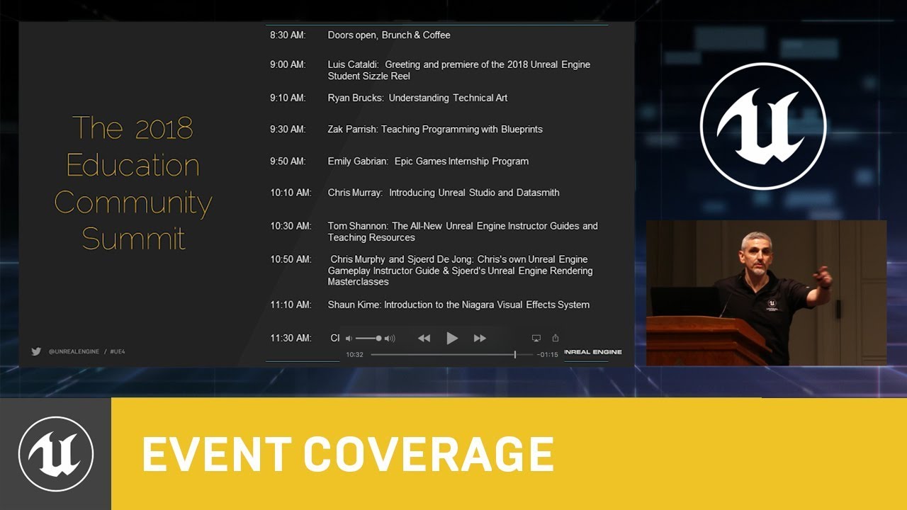 Overview | 2018 EDU Summit | Unreal Engine