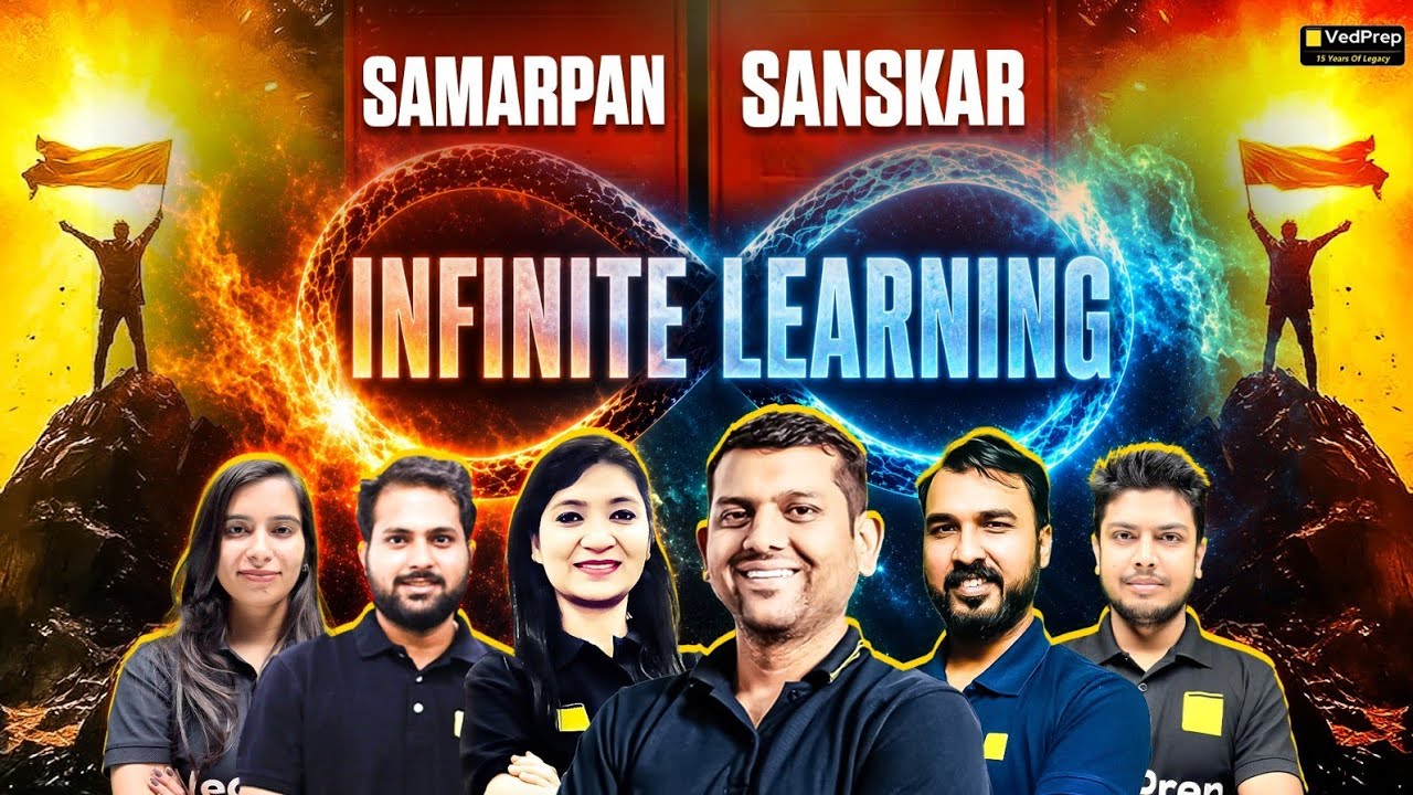 😱 BIG ANNOUNCEMENT! SAMARPAN & SANSKAR Infinite LIVE Batches Are Coming | VedPrep CSIR NET & GATE