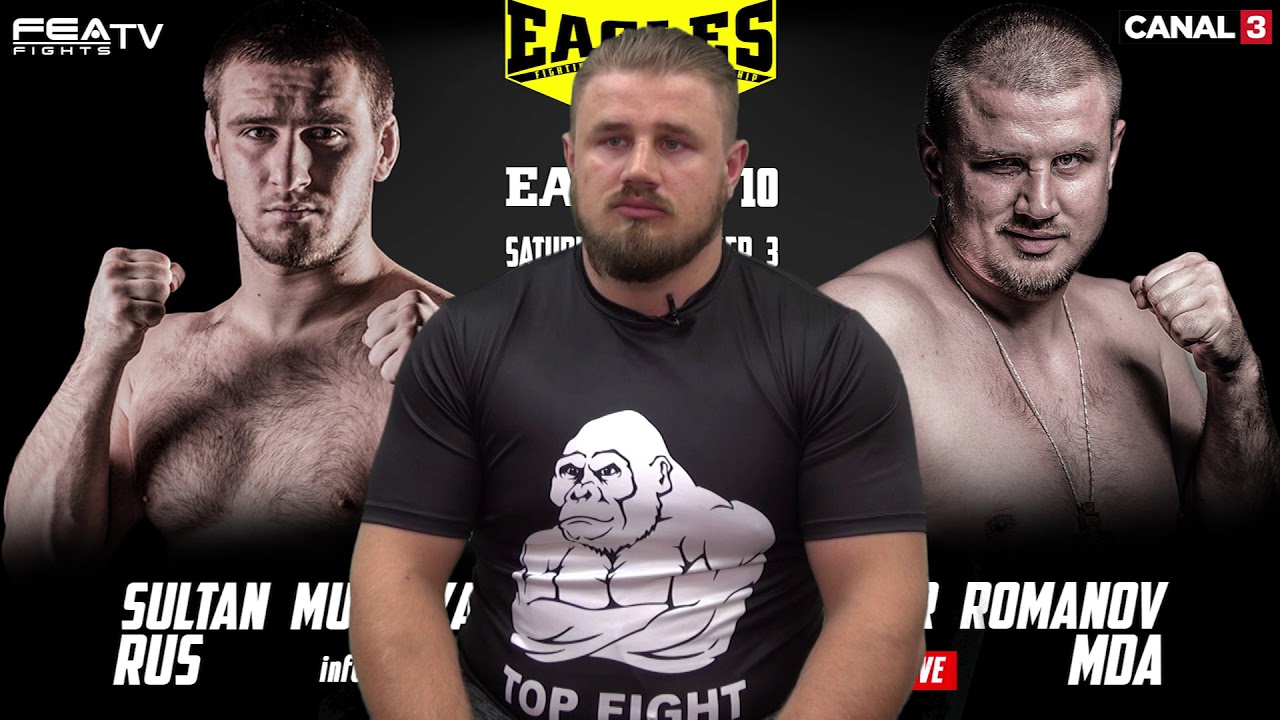 Soon at EAGLES 10.  Sultan Murtazaliev vs Alexander Romanov . November 3rd, Chisinau, Manej Arena.