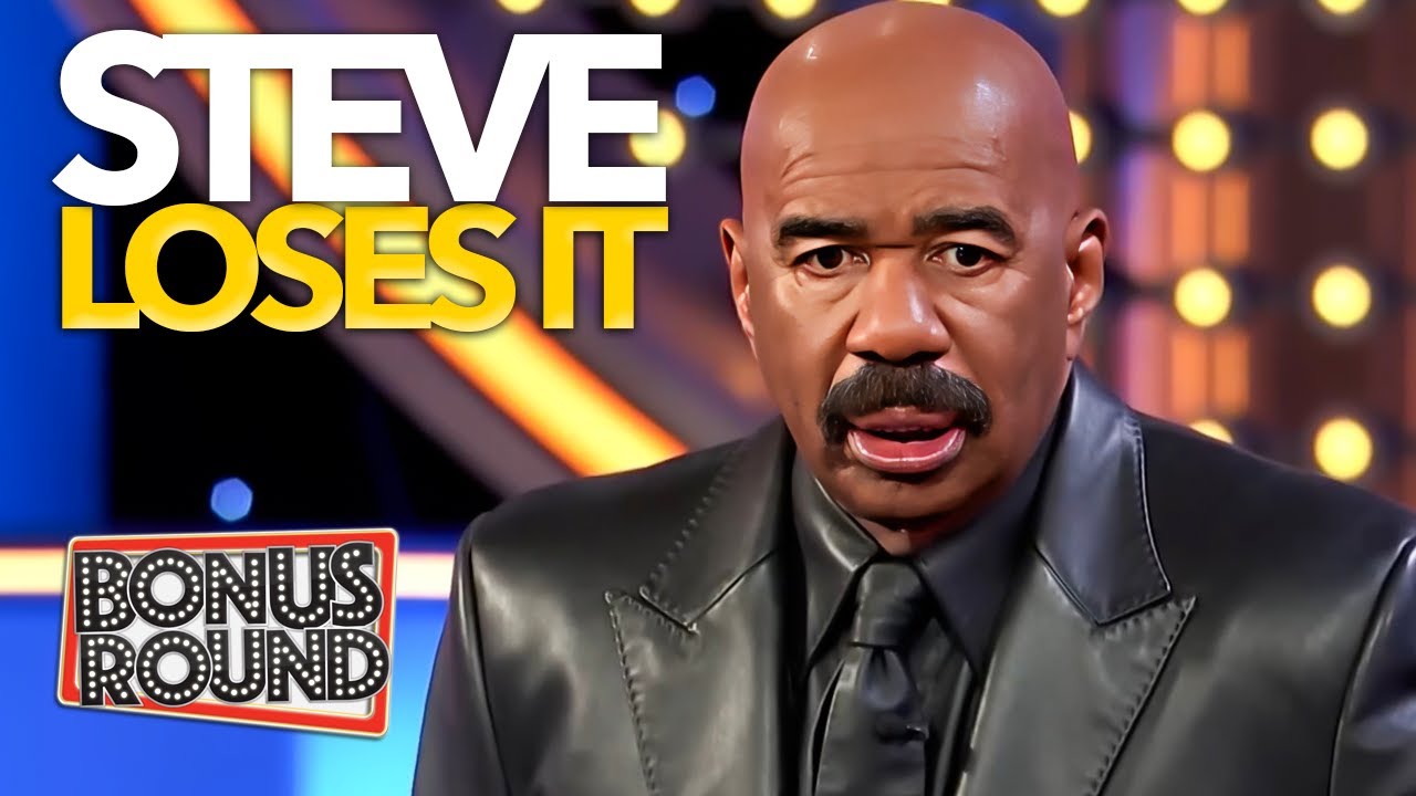 '7 Reasons' That Had Steve Harvey Losing It on Family Feud!
