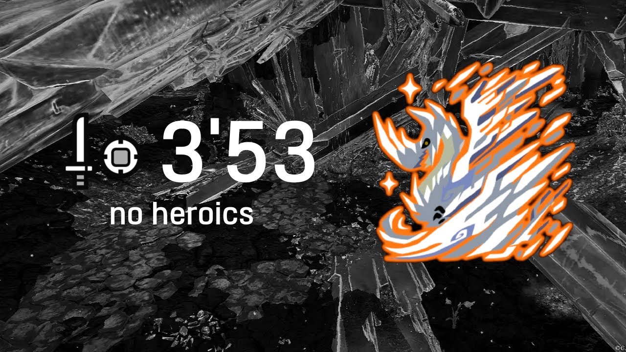 역전왕 이베르카나 | 한손검 3'53"96 (no heroics) | MHW:IB 몬스터헌터 월드
