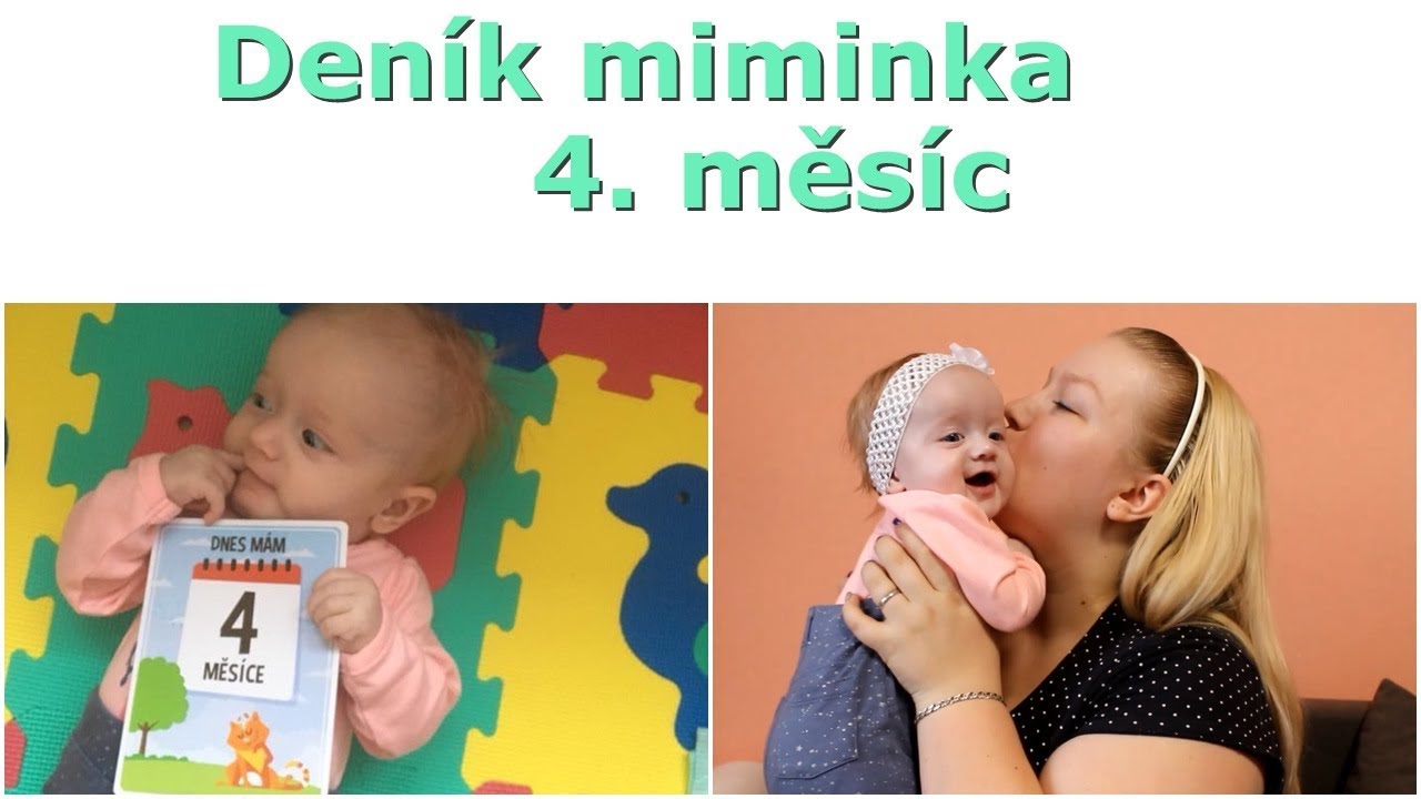 Deník miminka | 4. měsíc