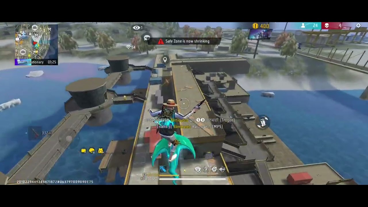 ||Free Fire Gameplay🔥🥰||11 kills🔥|| Crokz yt🥰||