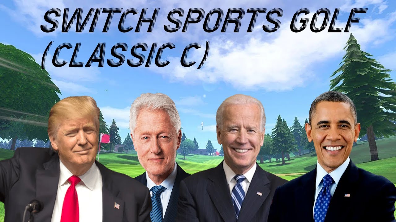 US Presidents Play Switch Sports Golf Classic C - Part 3