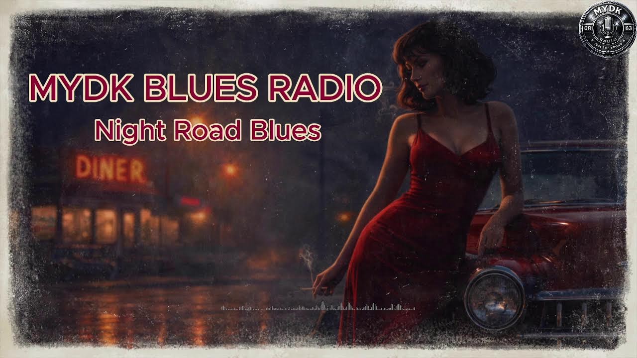 MYDK Blues Radio 🔴 Night Road Blues | Chill Guitar & Groove (Live)