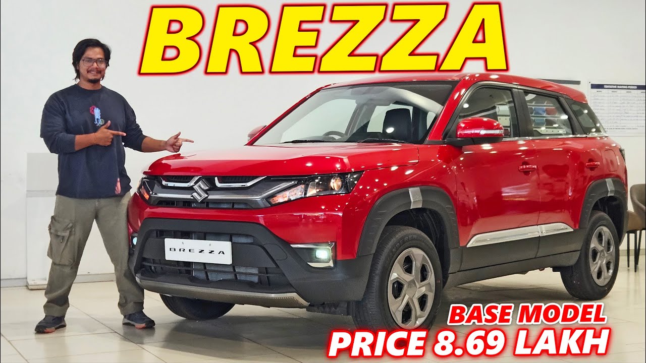 2025 All New Maruti Suzuki Brezza Urbano Edition Base Model Detail walkaround Review 🔥😍