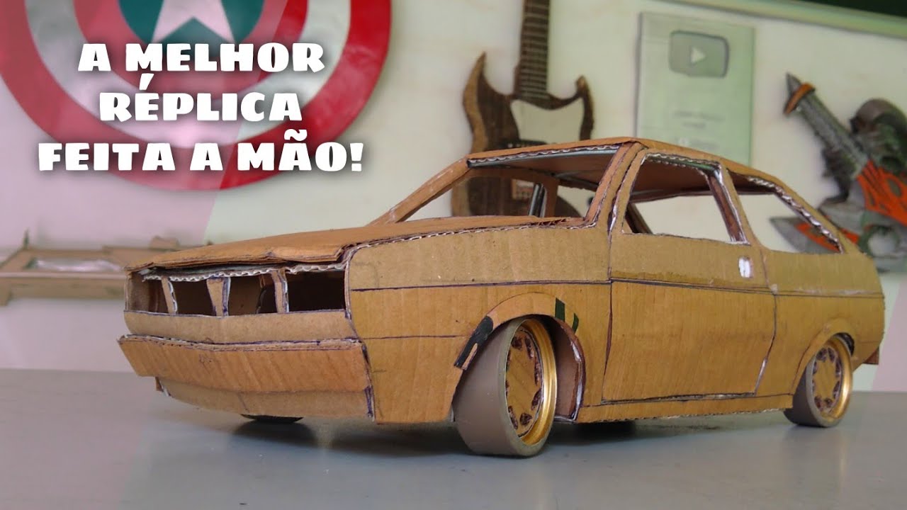 RÉPLICA GOL QUADRADO DE PAPELÃO - PARTE 1