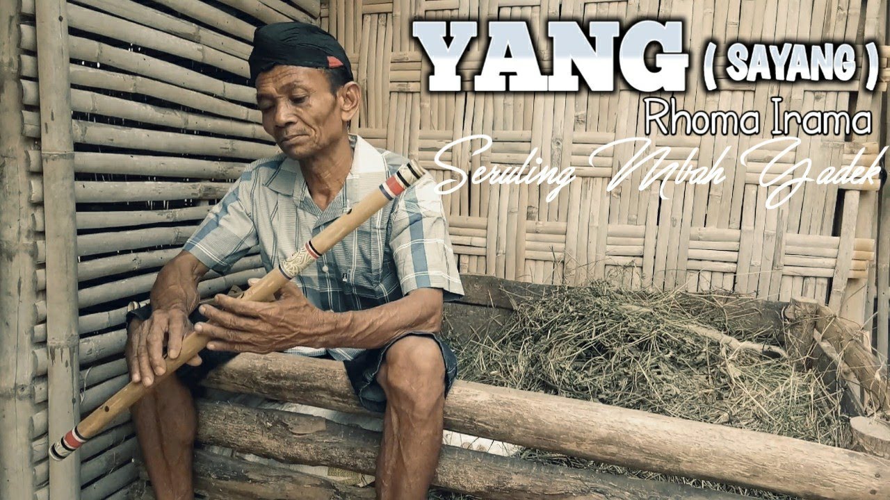 YANG ( Sayang ) Rhoma Irama Alunan ‼️Cover Seruling Merdu  " Mbah Yadek "