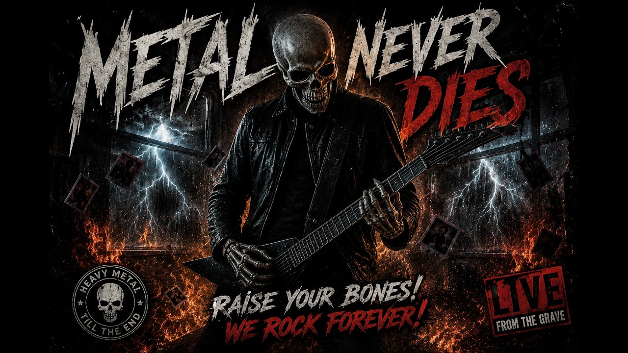 METAL NEVER DIES! 🔥 Heavy Metal Anthem / Aggressive Gym Mix
