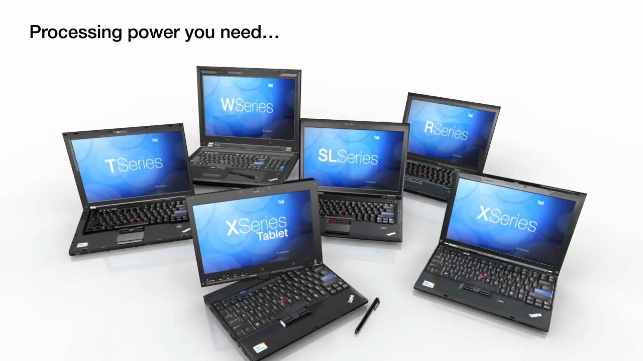 Lenovo ThinkPad Family Product Tour