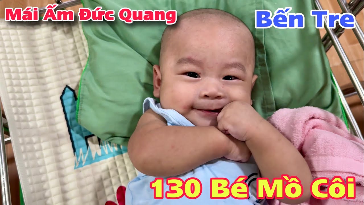 Mái Ấm Đức Quang Bến Tre Mùng 3 Tết 130 Bé Mong Cha Mẹ Ở Khắp Phương Xa Ghé Thăm | Khương Nhựt Minh