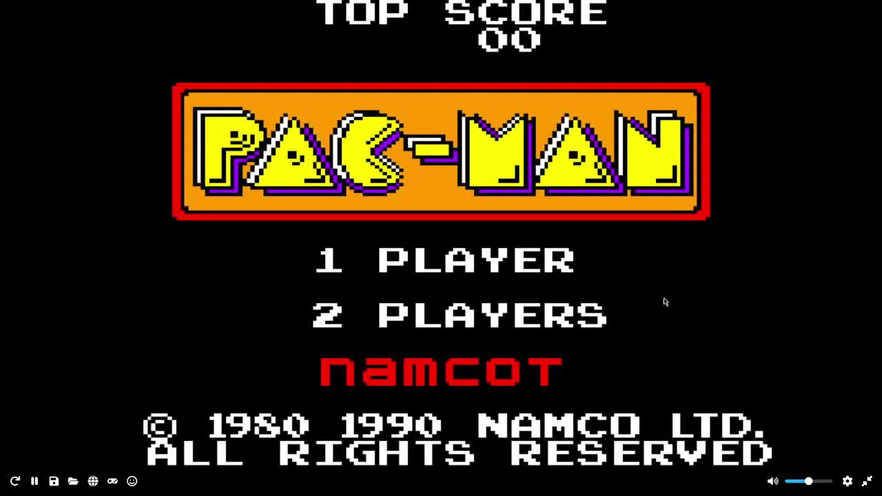 Pacman SEGA Game Gear Gameplay