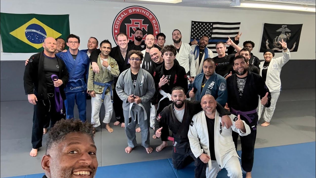 Sunday morning open mat at Coral Springs Brazilian Jiu-Jitsu Vlog #jiujitsu