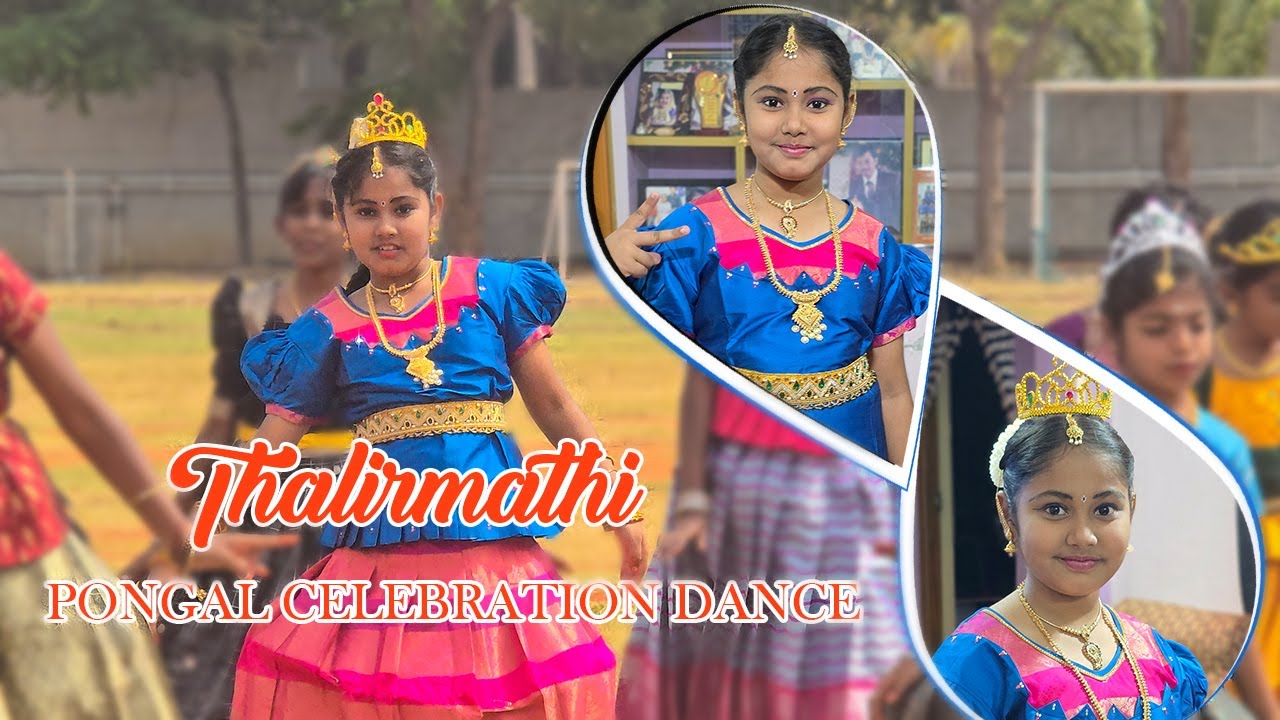Thalirmathi dance at school pongal celebration #thalirmathi #vlogsbykathir #nachammalvidyavani