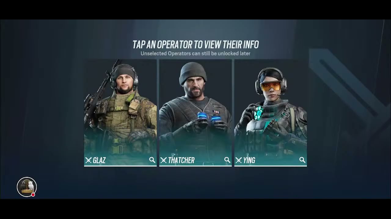 trying out rainbow six siege mobile