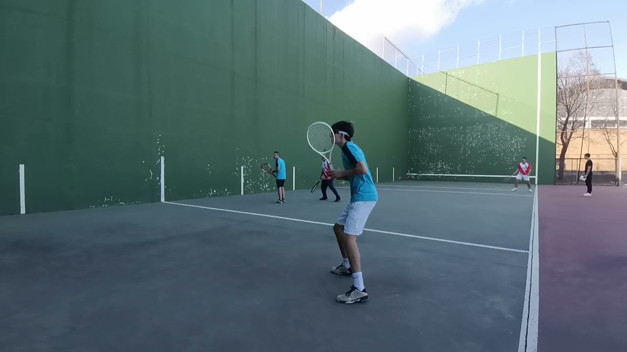 Frontenis 3ª división Daganzo vs CF Rivas 1er partido