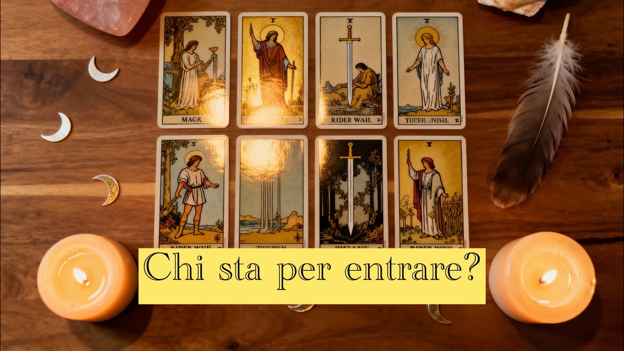 👉🏼Chi sta per entrare?😎💯💬 #TaronlineLettura #pickacard #tarocchi }TarotOracle 